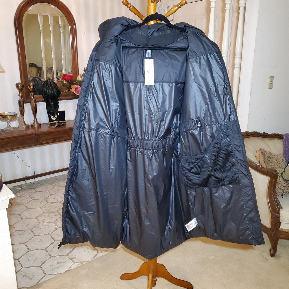 Adidas Stella Mccartney Quilted Long Jacket - Picture 15 of 16